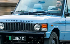 Lunaz的RangeRoverSafari是一款电动RangeRover敞篷车